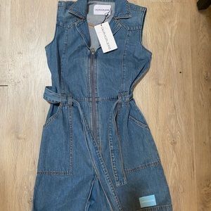 Calvin Klein Denim Mini Dress - worn 2 times
